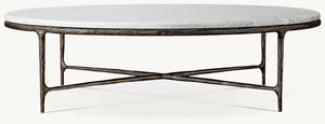 Thadeus Marble Round Coffee Table