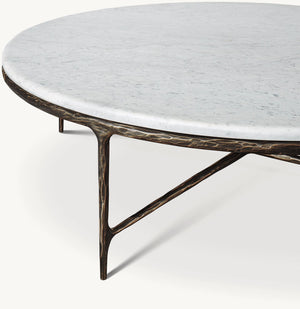 Thadeus Marble Round Coffee Table
