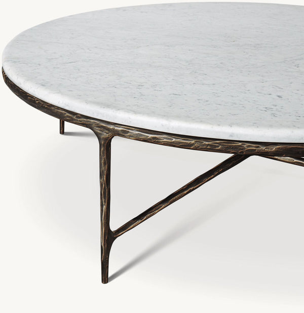 Thadeus Marble Round Coffee Table
