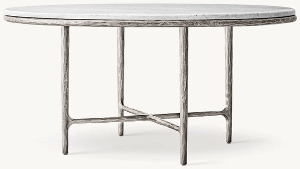 Thadeus Marble Round Dining Table