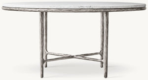 Thadeus Marble Round Dining Table