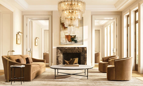 Thadeus Marble Round Coffee Table