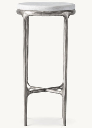 Thadeus Marble Round Side Table For living Room