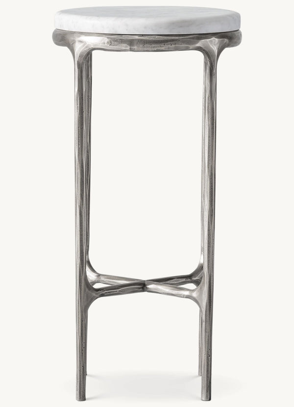 Thadeus Marble Round Side Table For living Room