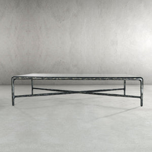 Thaddeus Glass Rectangular Coffee Table