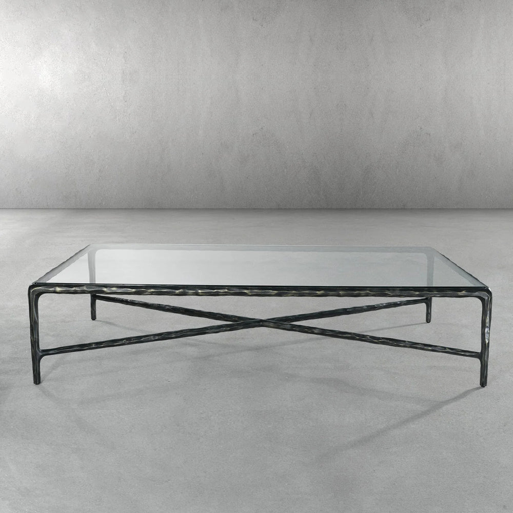 Thaddique Glass Rectangular Coffee Table