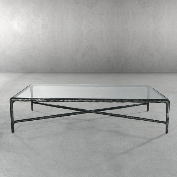 Thaddique Glass Rectangular Coffee Table