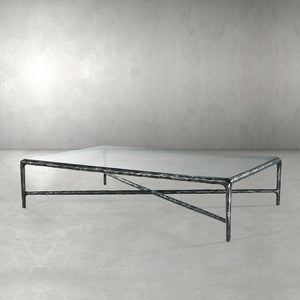 Thaddique Glass Rectangular Coffee Table