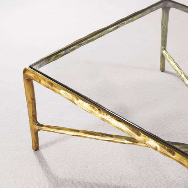 Thaddique Glass Rectangular Coffee Table