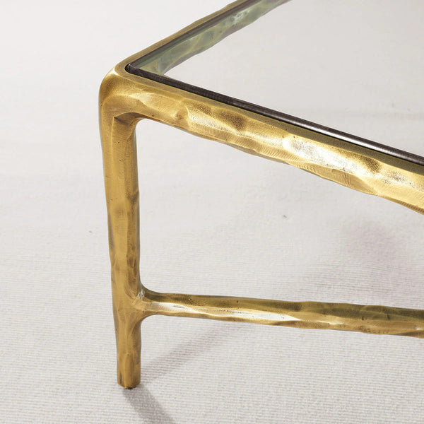 Thaddique Glass Rectangular Coffee Table