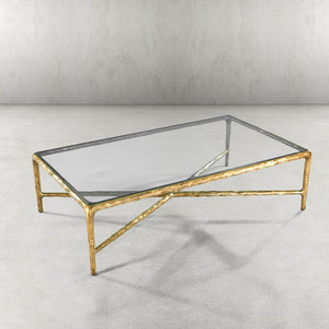Thaddique Glass Rectangular Coffee Table