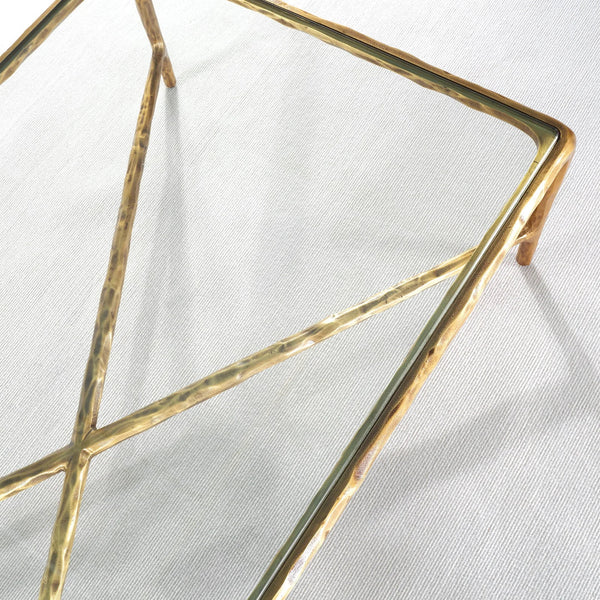 Thaddique Glass Rectangular Coffee Table
