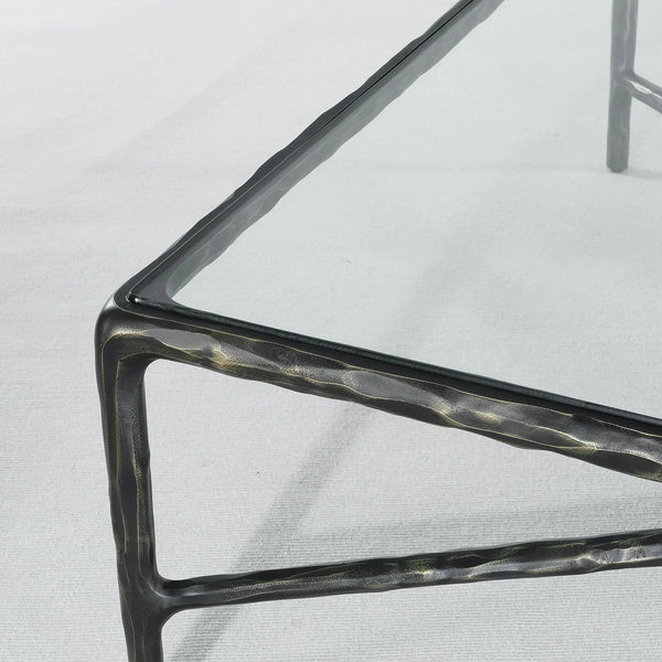 Thaddique Glass Rectangular Coffee Table