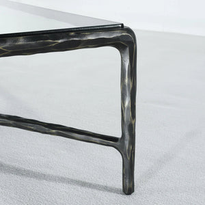 Thaddique Glass Rectangular Coffee Table