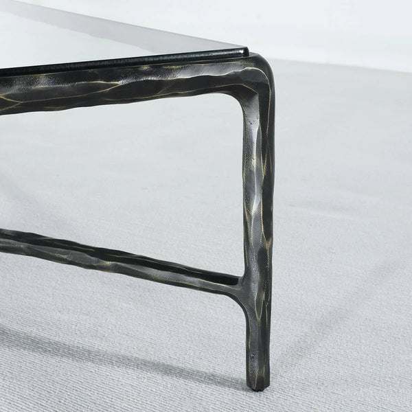 Thaddique Glass Rectangular Coffee Table