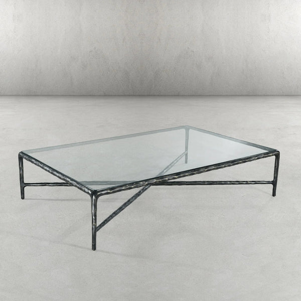 Thaddique Glass Rectangular Coffee Table