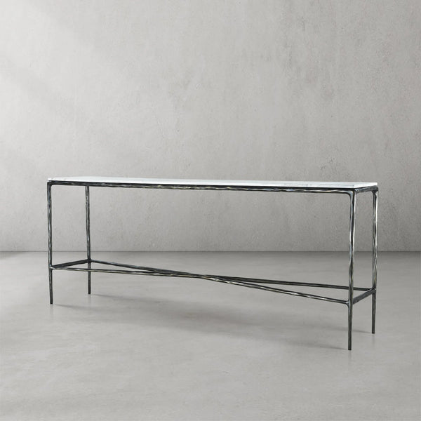 Thaddique Marble Console Table 60"/70"W
