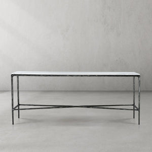 Thaddique Marble Console Table 60"/70"W