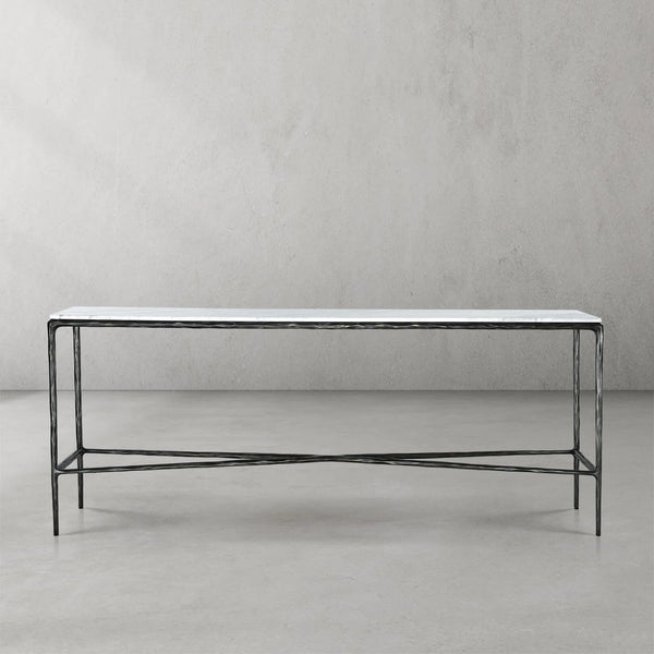 Thaddique Marble Console Table 60"/70"W