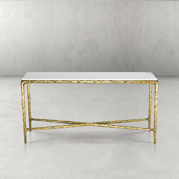 Thaddique Marble Console Table 60"/70"W