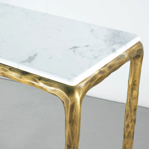 Thaddique Marble Console Table 60"/70"W