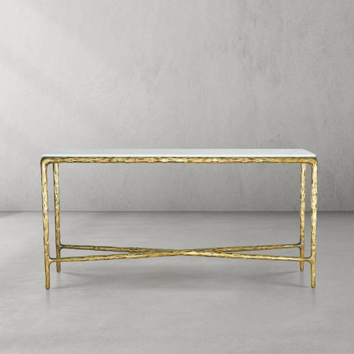 Thaddique Marble Console Table 60"/70"W