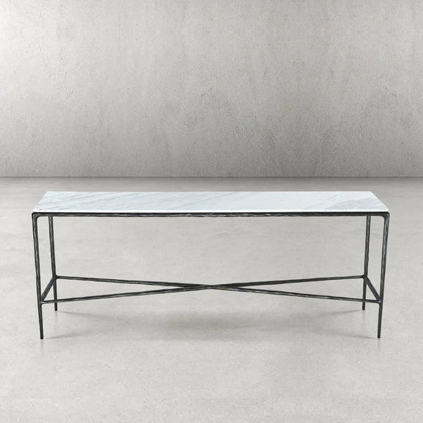 Thaddique Marble Console Table 60"/70"W