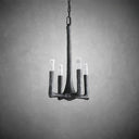 Artisan Forged Brass Pendant Light: Hand-Hammered Rustic Elegance for Modern Homes