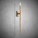 Elegant Forged Grand Sconce: Tall 36-Inch Modern Wall Light Fixture