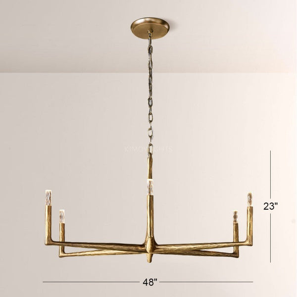 Thadeus Round Living Room Chandelier 48”