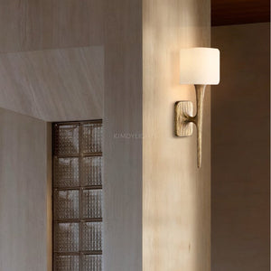 Thadeus Shaded Bedroom Wall Sconce