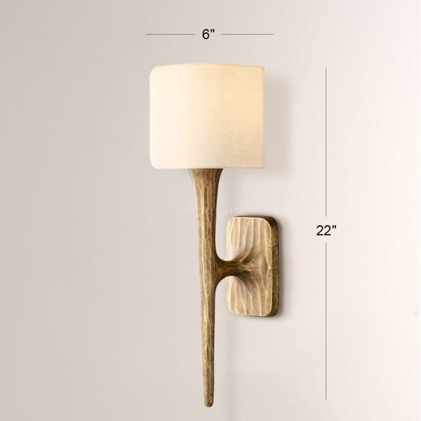 Thadeus Shaded Bedroom Wall Sconce
