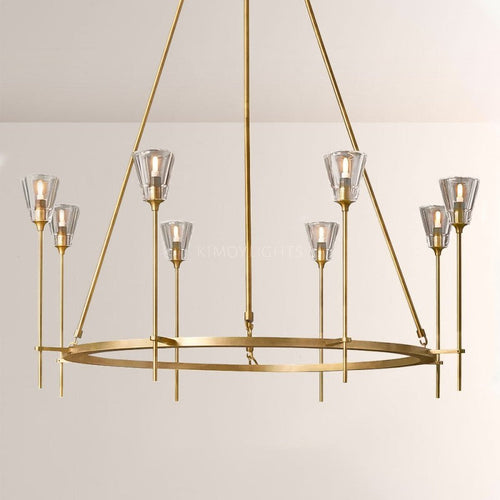 Torcha Round Chandelier 46"