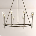 Torcha Round Chandelier 46"