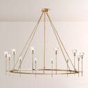 Torcha Round Chandelier 70"