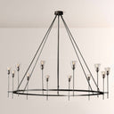 Torcha Round Chandelier 70"