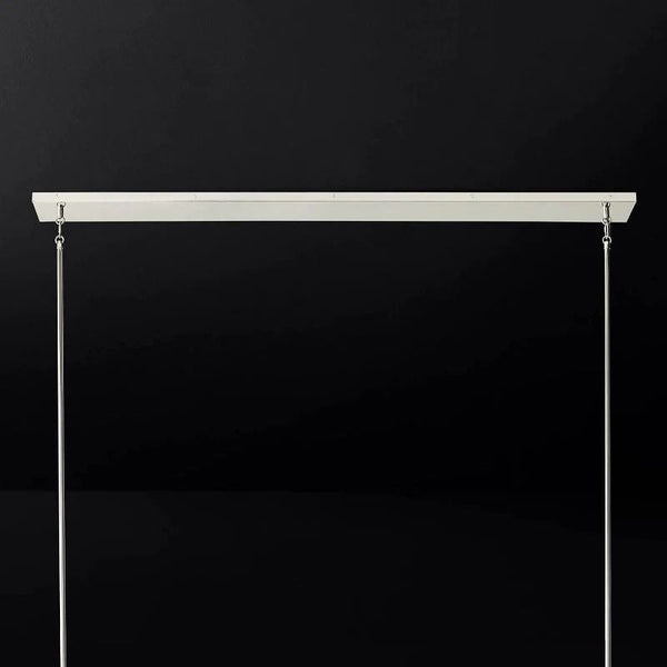 Pauille Glass Linear Chandelier 60"