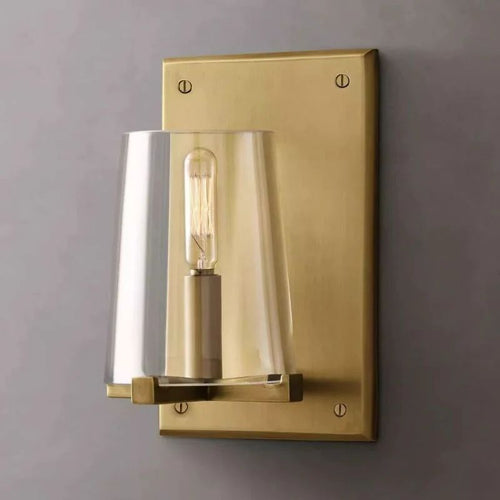 Pauille Glass Bedroom Wall Sconce