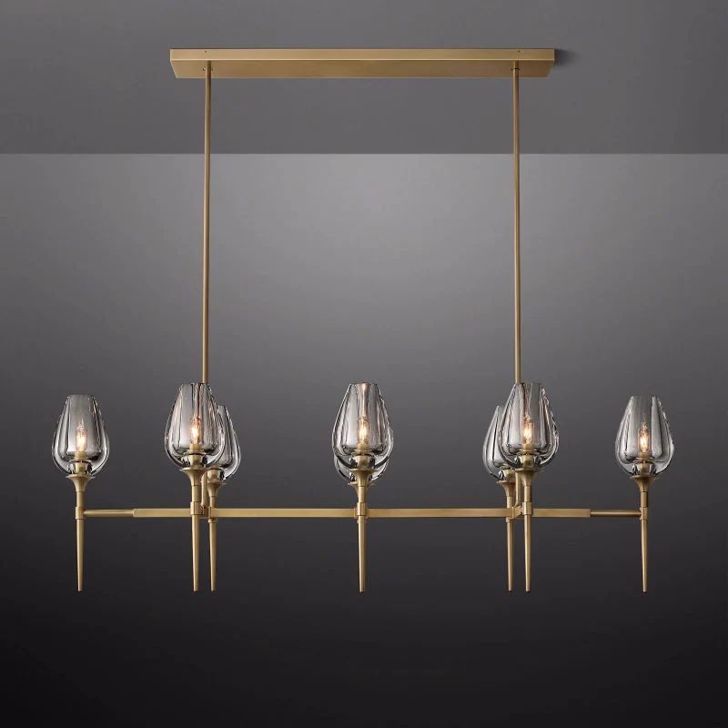 Tulip Linear Chandelier 52''