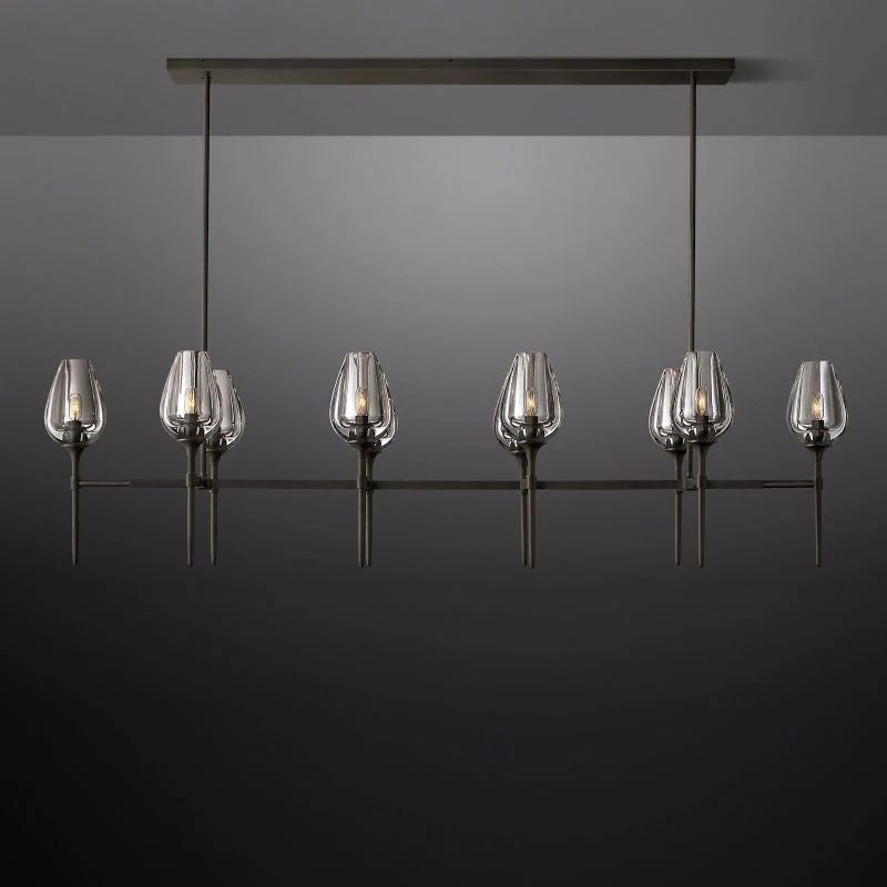 Tulip Linear Chandelier 65''
