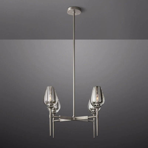 Tulip Round Chandelier 27''