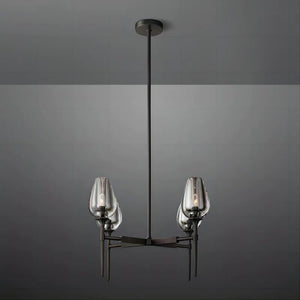 Tulip Round Chandelier 27''