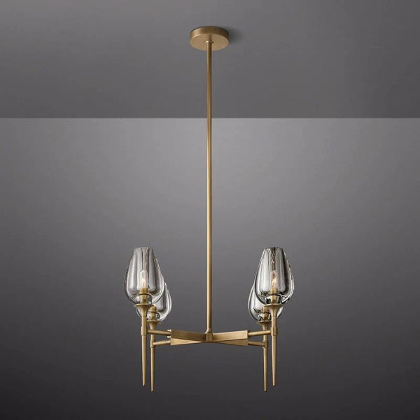 Tulip Round Chandelier 27''