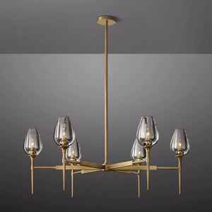 Tulip Round Chandelier 42''