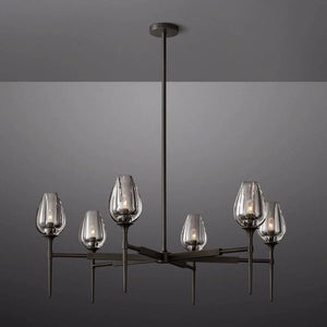 Tulip Round Chandelier 42''