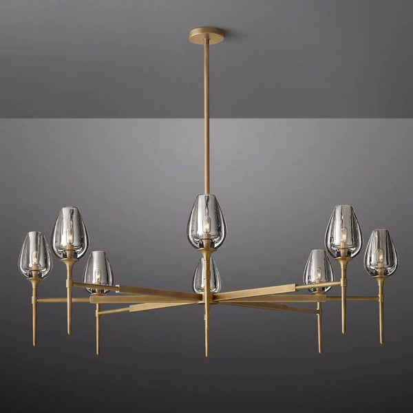 Tulip Round Chandelier 54''
