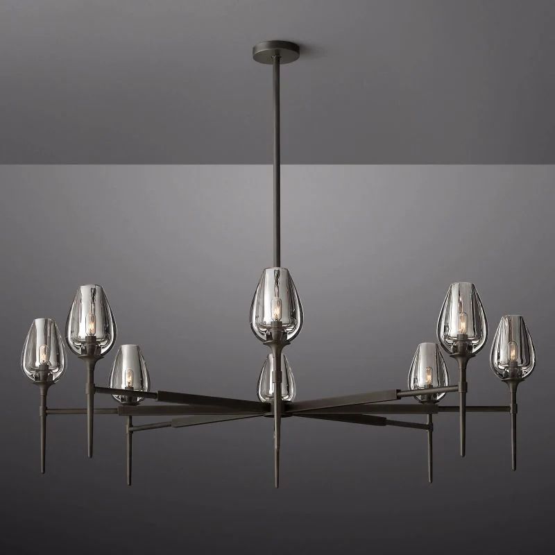 Tulip Round Chandelier 54''