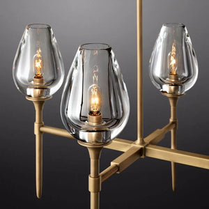 Tulip Linear Chandelier 65''