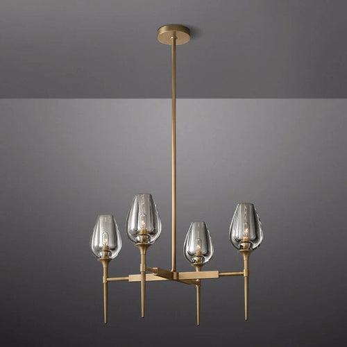 Tulip Round Chandelier 27''