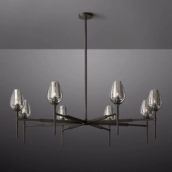 Tulip Round Chandelier 54''